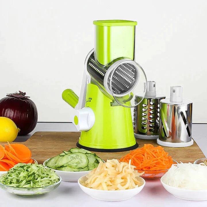 3-in-1 Rotary Drum Grater Kaddu Kash - Best Quality [FREE DELIVERY]